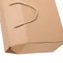 Hochwertige, günstige maßgeschneiderte Logo-Verpackungskartons aus braunem Kraftpapier mit Griff – Großhandel