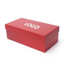 Manufacture Factory Alternative Different Color Good Quality Shoes Paper Box Package With Custom Printed Logo