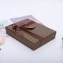 Fancy Low Price Reasonable Luxury Rectangular T-shirt Cardboard Gift Packaging Box Custom Logo With Ribbon Ties