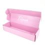Pink Collapsible Makeup Gift Packaging Boxes Cosmetics Folding Paper Box with Your Own Logo