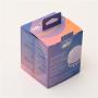 Customized Luxury Paper Box Full Color Printing  Packaging Box With PVC Window