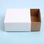 High Quality reasonable  recycled  drawer box white brown kraft paper packaging  box with custom logo