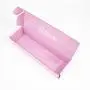 Pink Collapsible Makeup Gift Packaging Boxes Cosmetics Folding Paper Box with Your Own Logo