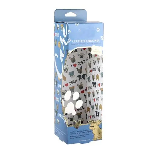 Hersteller Großhandel Maßgeschneiderte Haarbürsten Boxen Make-up Haar Bastel Papier Boxen