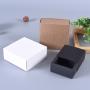 Custom logo wholesale portable easy shipping  recycled  drawer box brown kraft paper packaging  box