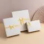 Luxury low price custom logo fancy cardboard personalised t-shirt packaging box with ribbon ties Luxury low price custom logo fancy cardboard personalised t-shirt packaging box with ribbon ties