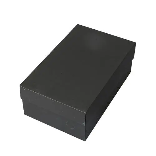 Hot Selling High Quality Customized Black Hardboard Paper Box For Shoe Packaging Hot Selling High Quality Customized Black Hardboard Paper Box For Shoe Packaging