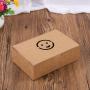 Handmade Personalised Custom Logo Brown Color Printing Kraft Gift Packaging Paper Box In Stock