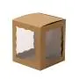 High Quality Custom Logo Printing Kraft Paper Soap Wrap Box With Clear Window High Quality Custom Logo Printing Kraft Paper Soap Wrap Box With Clear Window