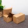 Bulk Cheap Custom Logo Blank Kraft Cardboard Paper Boxes for Packaging