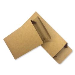 Universal  low price custom logo brown no printing kraft corrugated  packaging storage paper box