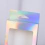 source factory direct selling customize laser effect paper box with window lid