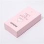 Customized Skin Care Products Folding Carton Packaging Pink Printing Face Cream Paper Box Packaging