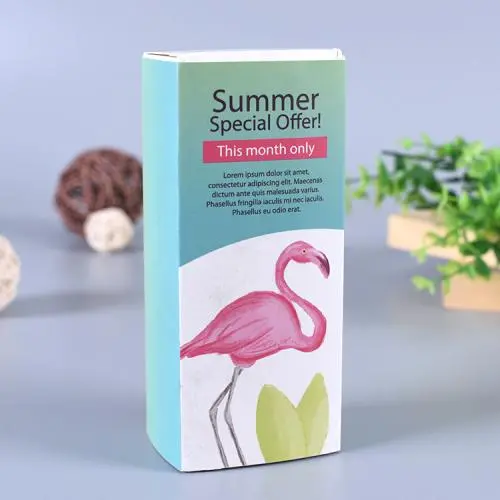 Boîte Cadeau Personnalisée en Carton avec Papier Art pour l'Emballage de Cosmétiques