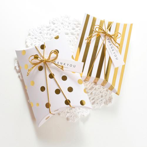 Low Price Customized Logo Wholesale Colorful Printed Recycled Delicate Paper Pillow Shape Box