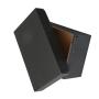 Hot Selling High Quality Customized Black Hardboard Paper Box For Shoe Packaging