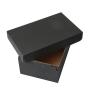 Hot Selling High Quality Customized Black Hardboard Paper Box For Shoe Packaging