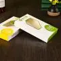Customized Recyclable White Paper Box Product Packaging Boxes with Window