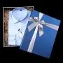 High Quality Low Price Custom Logo Luxury Rectangular Paper Box Set T-shirt Packaging Box With Ribbon Ties
