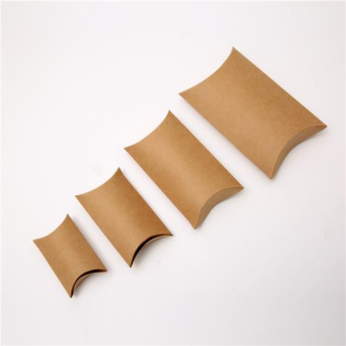 2021 Factory Wholesale Customized Kraft Paper Pillow Packaging Gift Box