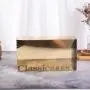 custom logo personalized cardboard shinning design rose gold paper box