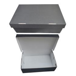 High Quality Kraft Paper Board Box Folding Flip Shoe Packaging Box With Custom Own Logo