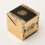 ECO-Friendly Custom Logo Printed Skincare Jars Packaging Paper Gift Box With Gold Foil Stamping
