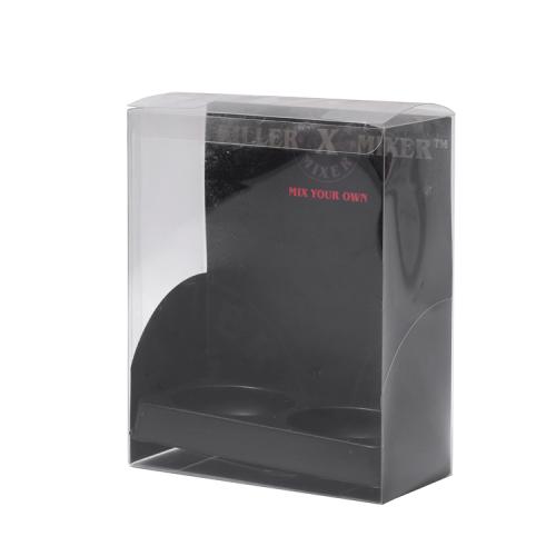 Wholesale fancy transparent pet pvc plastic clear box for packaging with custom logo