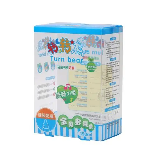 Angepasste, recycelte Kunststoff-Transparente PVC PET-Flaschenverpackung mit individuellem Logo