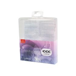 customized new design high quality clear plastic pvc pet colorful  boxes for packaging
