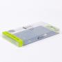 Hot selling recycled clear plastic pet box for phone case packaging with custom design logo