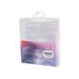 customized new design high quality clear plastic pvc pet colorful  boxes for packaging