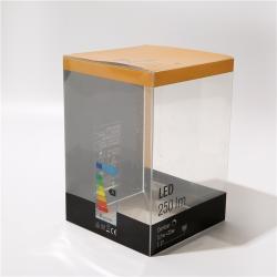 Clear Folding  Low Price Custom Logo Printing Pet Pvc PackagingPlastic Box