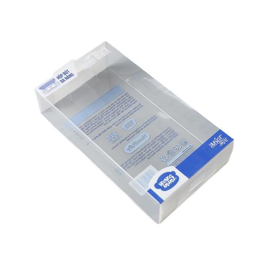 High quality portable recycled low price transparent color printing plastic pet pvc box for packaging