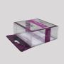 Wholesale good quality soft crease die-cutting plastic pet pvc packaging box with custom logo