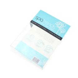 Wholesale easy shipping portable delicate clear plastic pet box for packaging with custom logo
