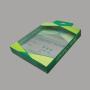 Hot selling handmade recycled eco-friendly plastic pet pvc box for packaging with custom own logo
