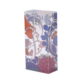 High Quality  Clear color printing PET PVC Plastic Folding Box  Packaging Box with custom logo