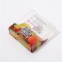 Customized  portable vegetable  transparent clear plastic pet pvc box with own logo
