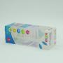 Customized 4 Color Printing Cosmetic Packaging Box Plastic Clear PVC  PET Packaging Box