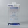 High quality portable recycled low price transparent color printing plastic pet pvc box for packaging