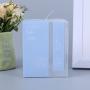 Wholesale high quality portable transparent clear plastic pet packaging box with custom design logo