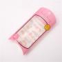 Custom Logo Clear Pvc Plastic Pillow Shaped Nail Sticker Box Packaging Gift Pvc Box