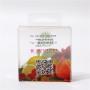 Customized  portable vegetable  transparent clear plastic pet pvc box with own logo