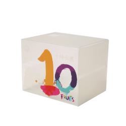 Customized Design Fancy Printing Mini Folding Plastic Pvc Pet Gift Packaging Box