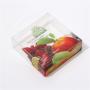 Customized  portable vegetable  transparent clear plastic pet pvc box with own logo