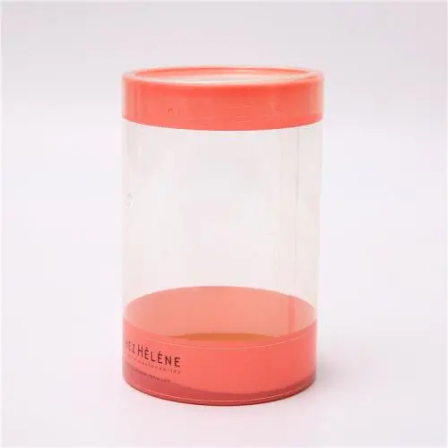 Wholesale Clear Plastic PVC PET PP Cylinder Gift Box Round Packaging Tube with Lid Wholesale Clear Plastic PVC PET PP Cylinder Gift Box Round Packaging Tube with Lid