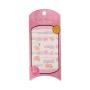 Custom Logo Clear Pvc Plastic Pillow Shaped Nail Sticker Box Packaging Gift Pvc Box