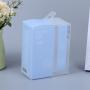 Wholesale high quality portable transparent clear plastic pet packaging box with custom design logo
