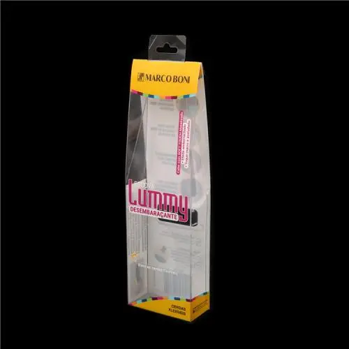 High Quality Customize Clear Pet Pvc Plastic Folding Box Plastic Packaging Box Massage Comb